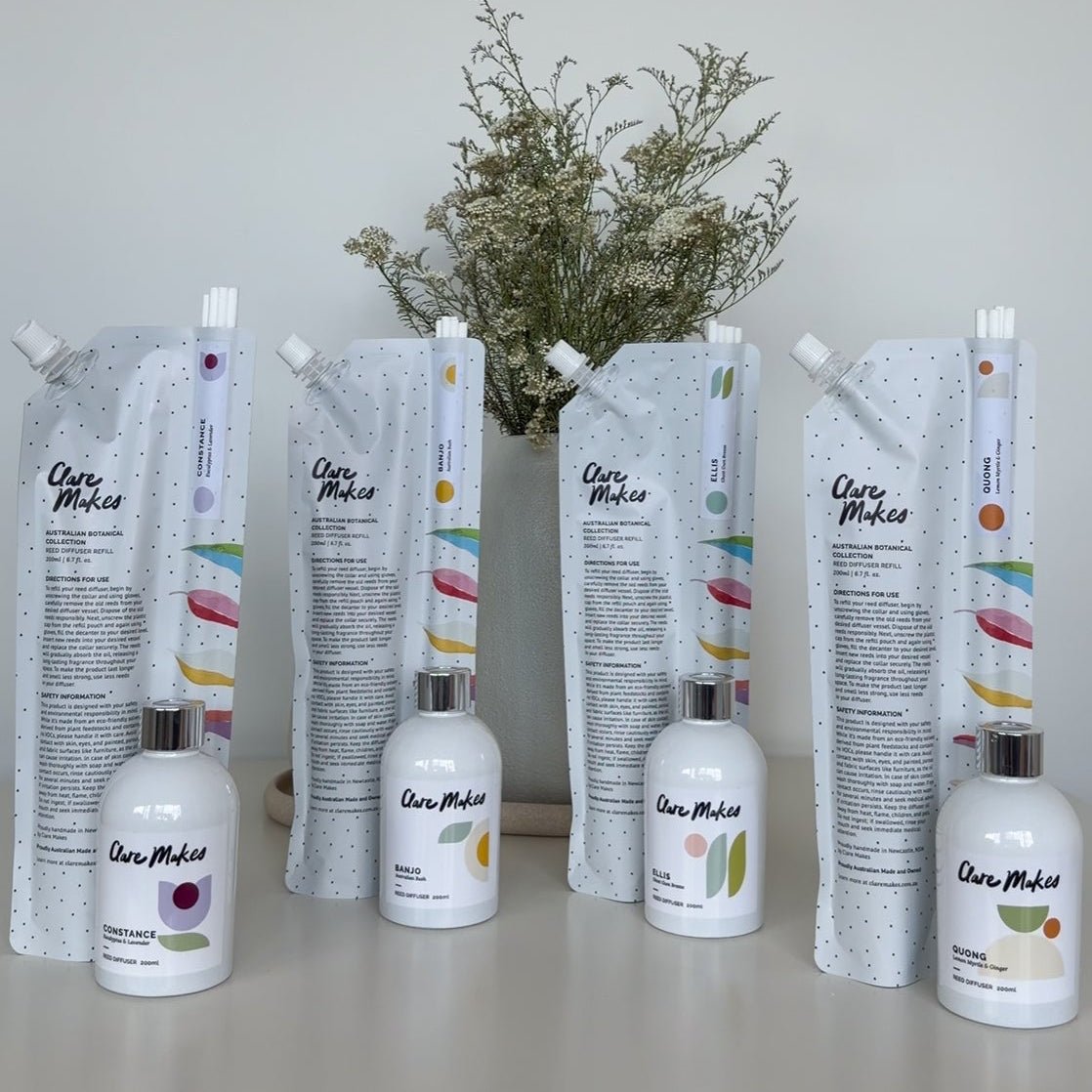 Reed Diffuser Refill Pouches | 200ml