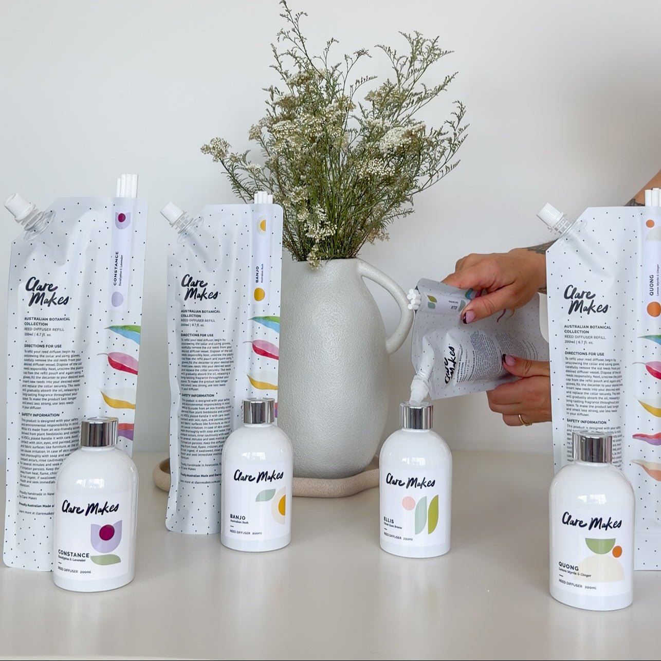 Reed Diffuser Refill Pouches | 200ml