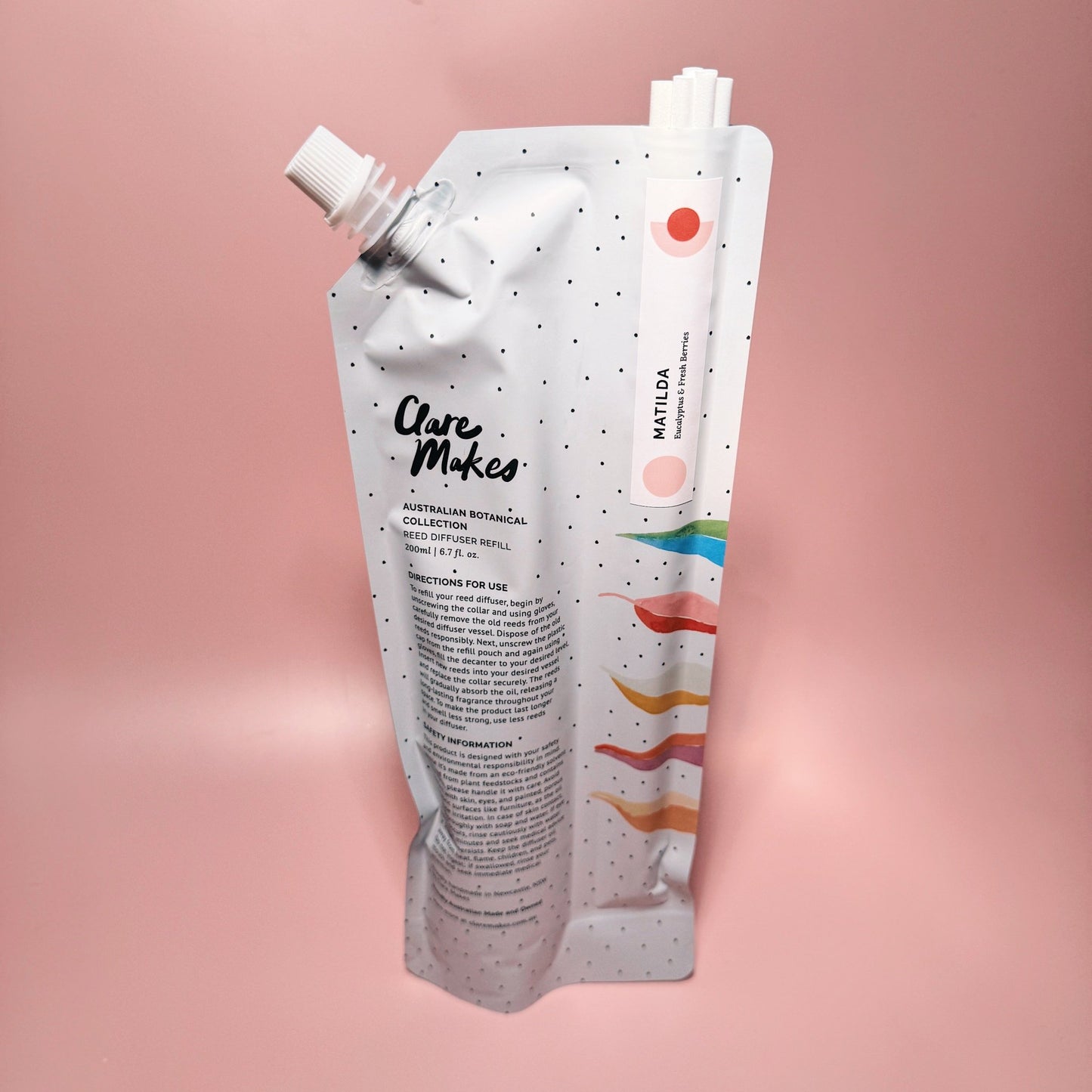 Reed Diffusers Refill Pouches (Wholesale) - Clare Makes - Reed Diffuser