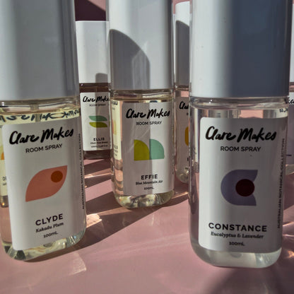 Room Sprays | 100ml - Clare Makes - Room Spray