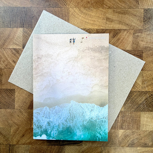 Tamarama Beach Greeting Card | Sydney Eastern Beaches Card | Clare Makes - Clare Makes -