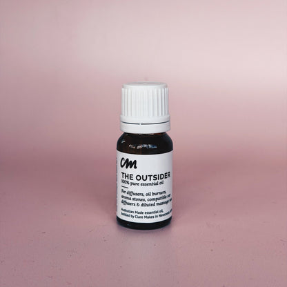 The Outsider: Essential Oil Blend 10ml - Clare Makes - Essential Oil