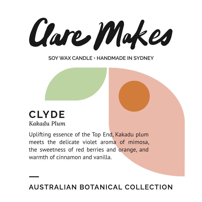 Clyde: Kakadu Plum (Seconds) - Clare Makes - Candles