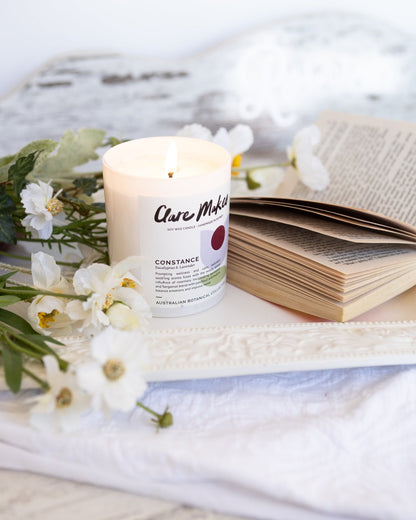 Constance: Eucalyptus & Lavender - Clare Makes - Candle