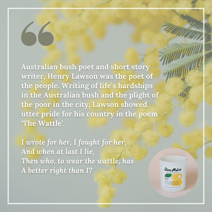 Henry: The Wattle - Clare Makes - Candle